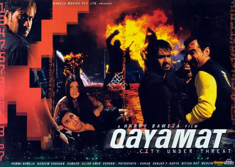 Pammi Baweja (Producer), Qayamat, 2003, Lobby Card