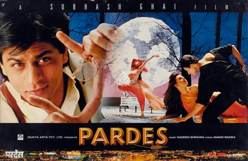 Subhash Ghai (Producer), Pardes, 1997, Lobby Card
