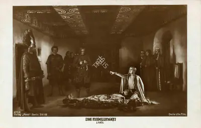 Fritz Arno Wagner (Producer), Die Nibelungen: Kriemhild's Revenge, 1924, Postcard