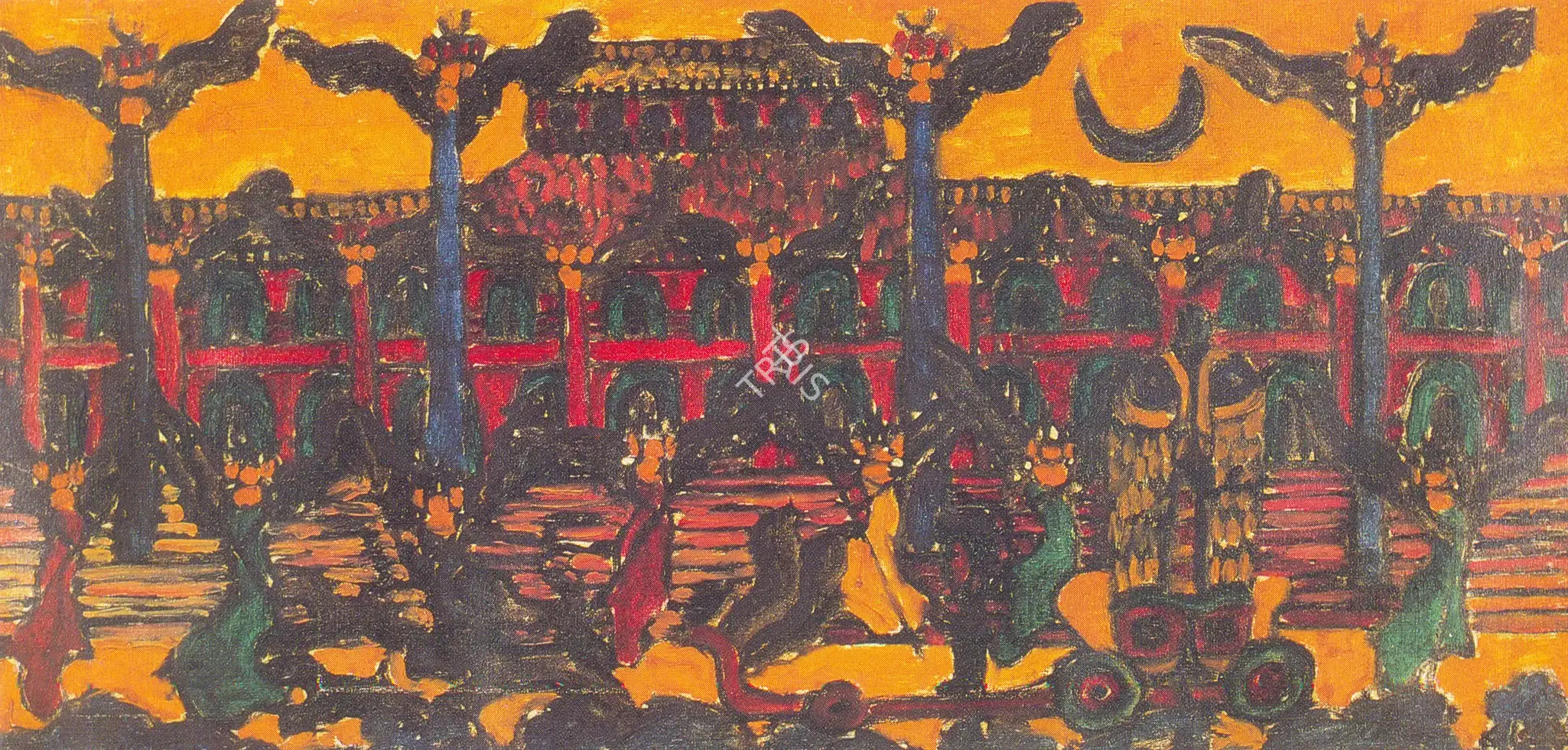 Ramanujam, K. (Artist). Untitled, n.d. | Painting, So.NeY/03.04.96, 1996 · Sotheby's