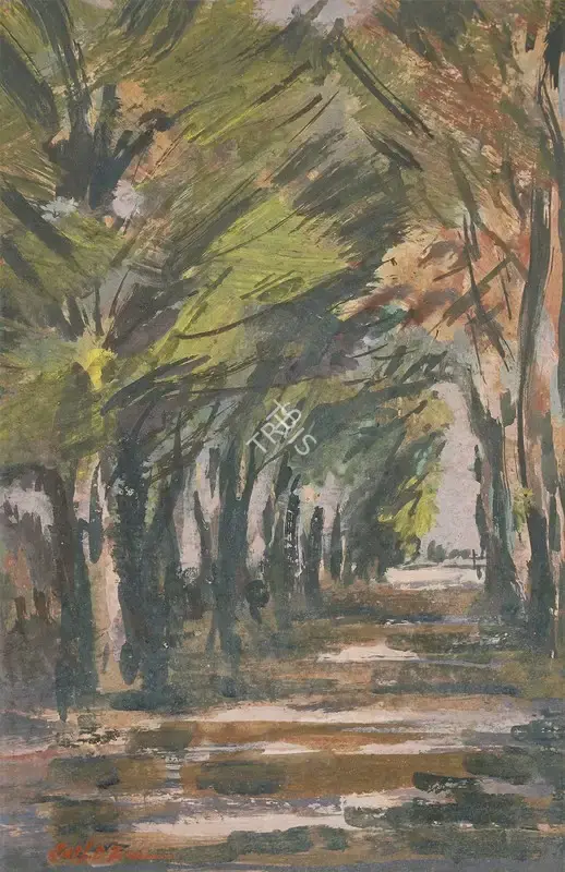 Mookherjea, Sailoz (Artist). Untitled, n.d. | Painting, Pu.Onl/12.03.26, 2026 · Pundole