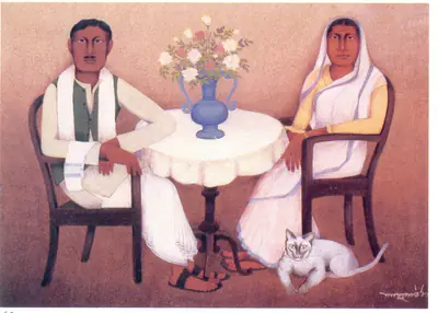 Lalu Prasad Shaw (Artist), Untitled, Painting