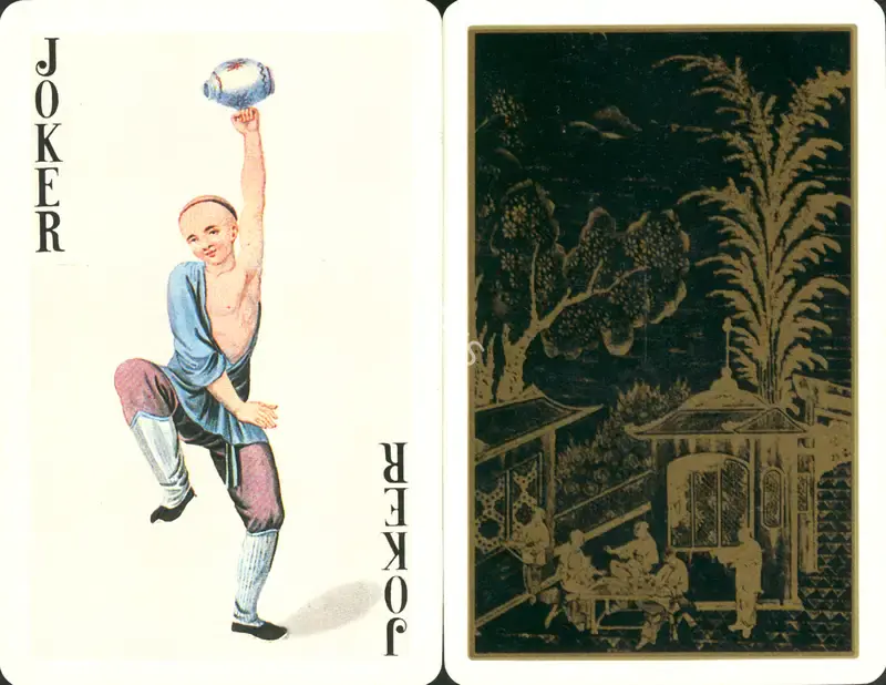 Chinese Costumes, 1984, Playing Cards