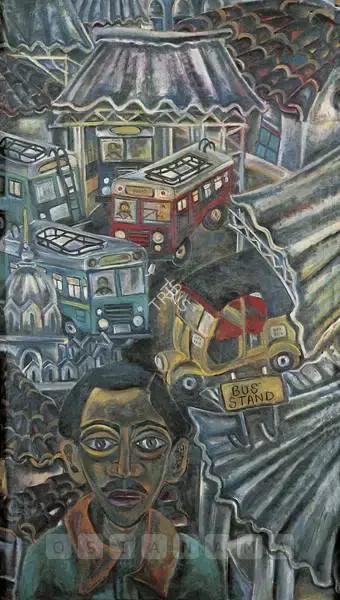 Nandini Goud (Artist), Untitled, 1996, Painting