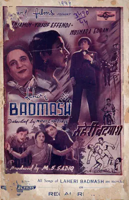 Nari Ghadiali (Director), Laheri Badmash, 1944, Song-Synopsis Booklet