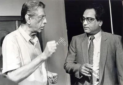 Nemai Ghosh (Still Photographer), Agantuk, 1991, Working Still