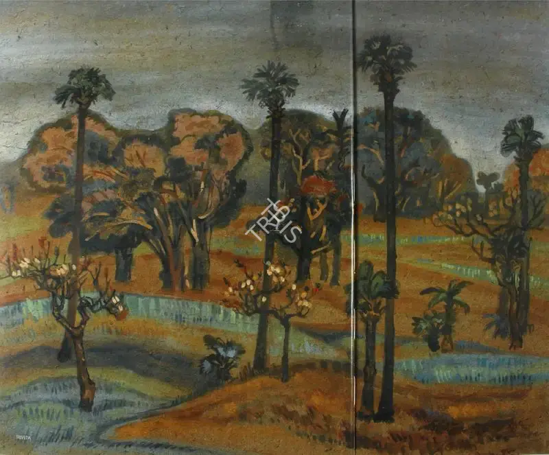 B.B. Mukherjee (Artist), Untitled, Painting