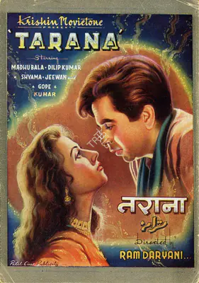 Ram Daryani (Director), Tarana, 1951, Song-Synopsis Booklet