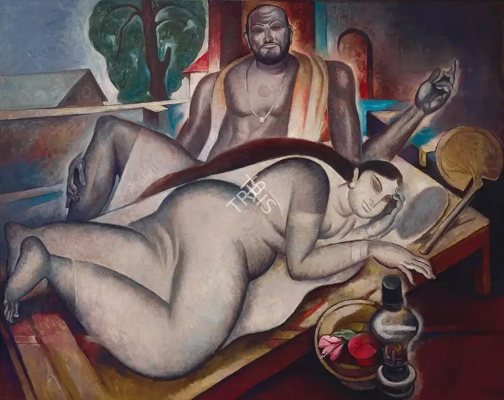 Bijon Choudhury (Artist), Untitled, 1991, Painting