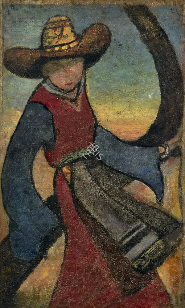 Jamini Roy (Artist), Untitled, 1910, Painting