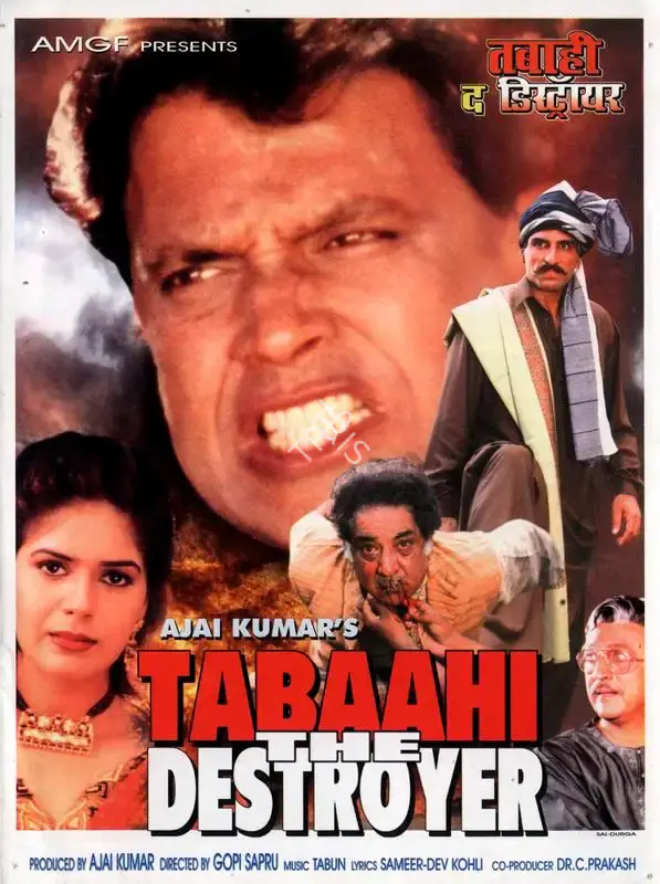 Ajay Kumar (I) (Producer), Tabaahi, 1999, Song-Synopsis Booklet