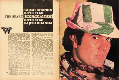 Vijaya Irani (Interviewer), Rajesh Khanna Super Star, 1973, Conversation