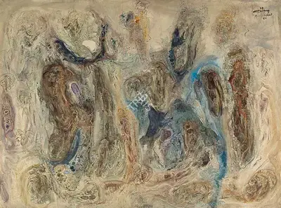 Ambadas (Artist), Untitled, 1966, Painting