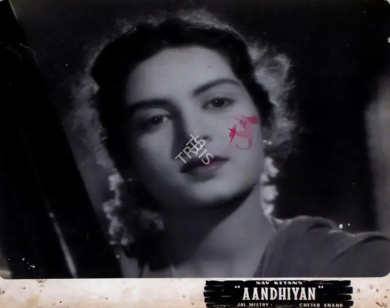 Jal Mistry (Cinematographer), Aandhiyan, 1952, Lobby Card