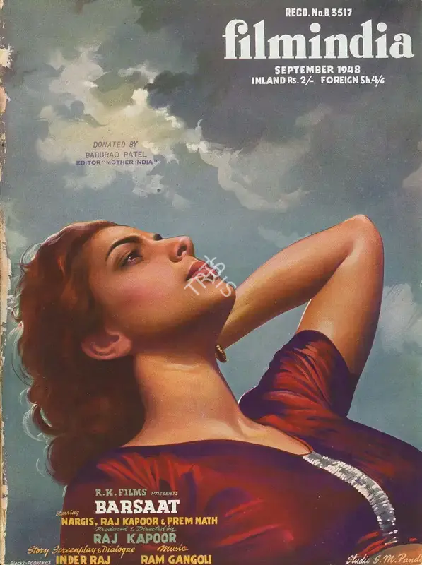 Baburao Patel (Editor), Filmindia, 1948, Magazine