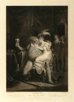 After Henry Fuseli (Artist), (Second Part of) King Henry the Fourth, 1795, Aquatint