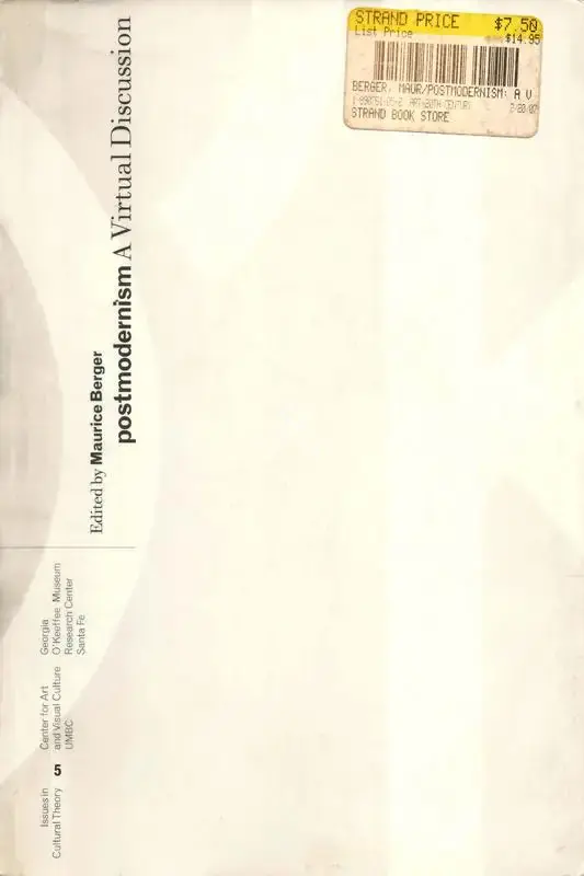 Maurice Berger (Editor), Postmodernism, 2003, Edited Book