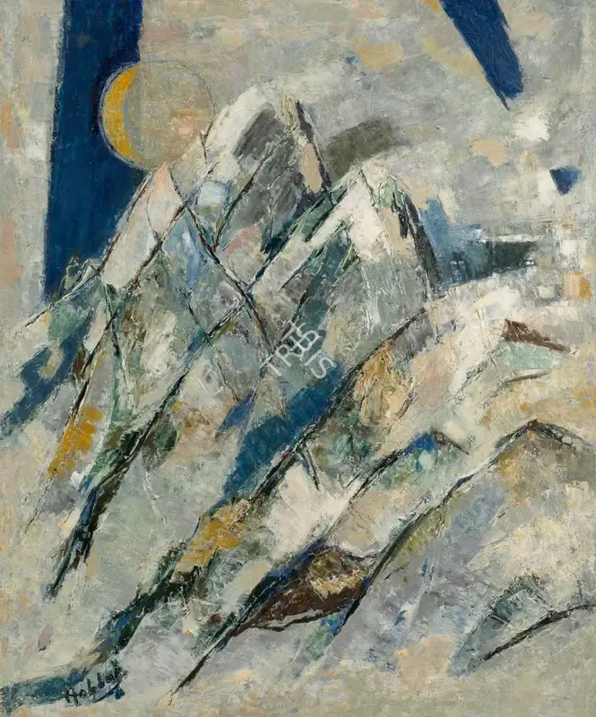 Hebbar, K.K. (Artist). Untitled (Summit), 1968 | Painting, Ch.NeY/25.03.26, 2026 · Christie's