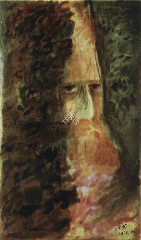 Panna Zaveri (Artist), Rabindranath Tagore, Painting