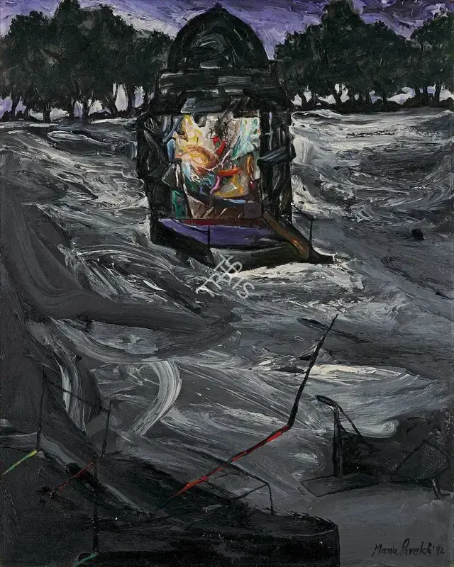 Manu Parekh (Artist), Untitled, 1992, Painting