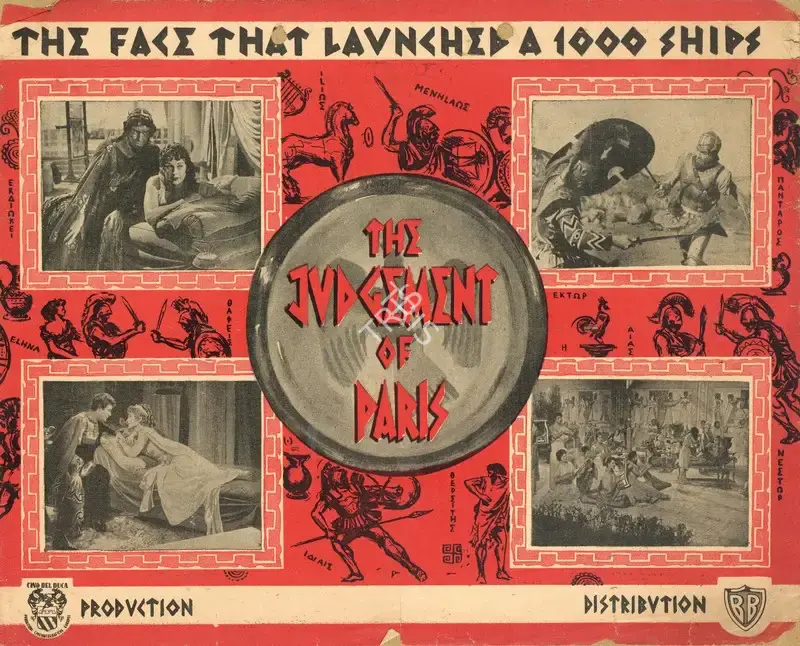 Edgar G. Ulmer (Director), The Judgement of Paris, 1954, Handbill