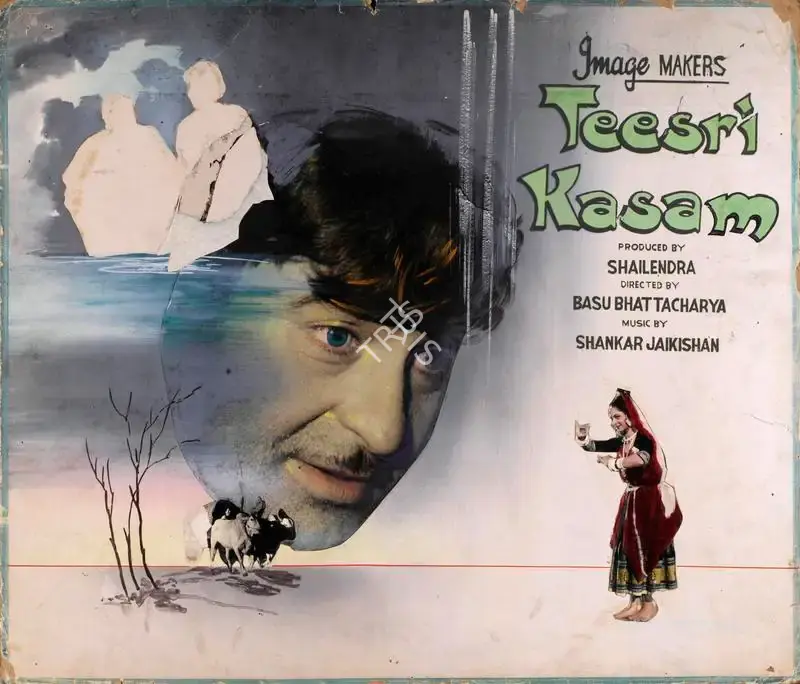 Shailendra (Producer), Teesri Kasam, 1966, Showcard