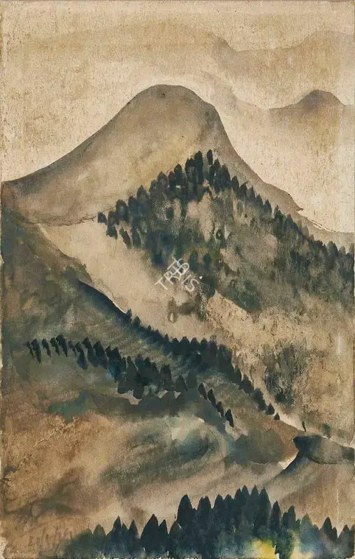 Rathindranath Tagore (Artist), Untitled, 1929, Painting