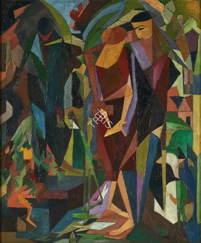 Jehangir Sabavala (Artist), And Wilt Thou Leave Me Thus, 1961, Painting