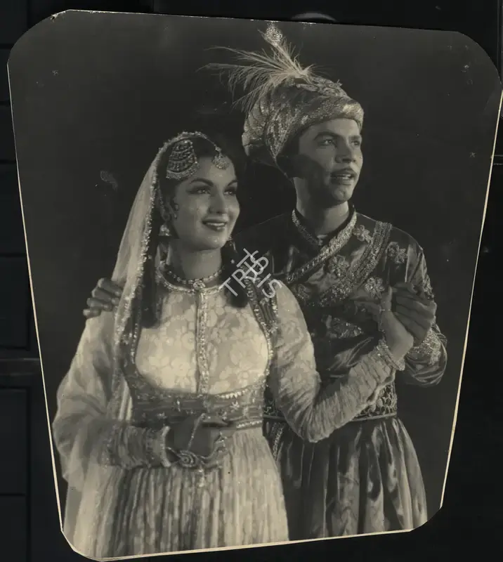 T.R. Joshi (Cinematographer), Johnny Walker, 1957, Photographic Still
