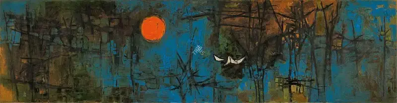 B. Prabha (Artist), Untitled, 1963, Painting