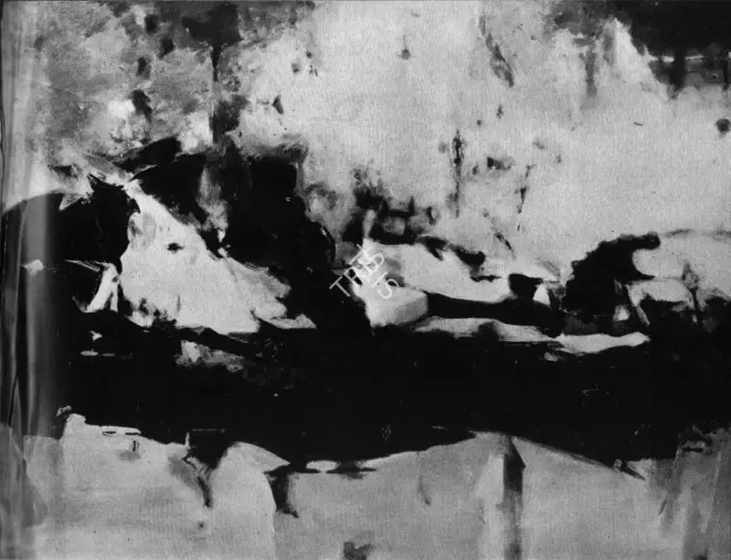 Balcomb Greene (Artist), Composition - The Storm, 1954, Painting