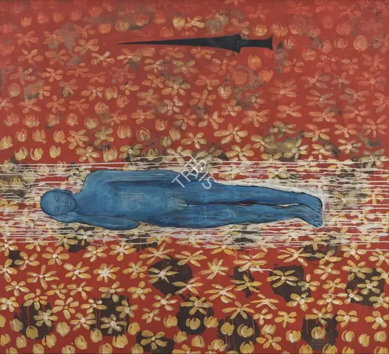 G.R. Iranna (Artist), Untitled, 1999, Painting