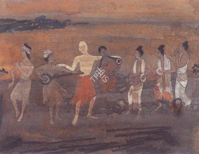 Abanindranath Tagore (Artist), Chaitanya, Painting