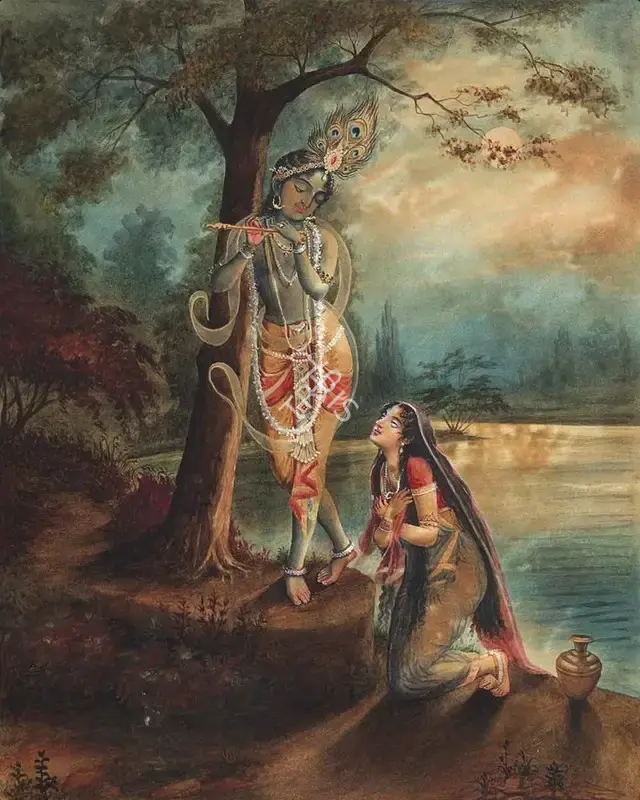 Sital Chandra Bandyopadhyay (Artist), Untitled, 1930, Painting