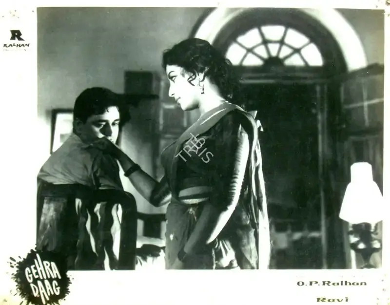O.P. Ralhan (Director), Gehra Daag, 1963, Lobby Card