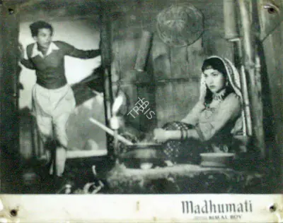 Dilip Gupta (Cinematographer), Madhumati, 1958, Lobby Card