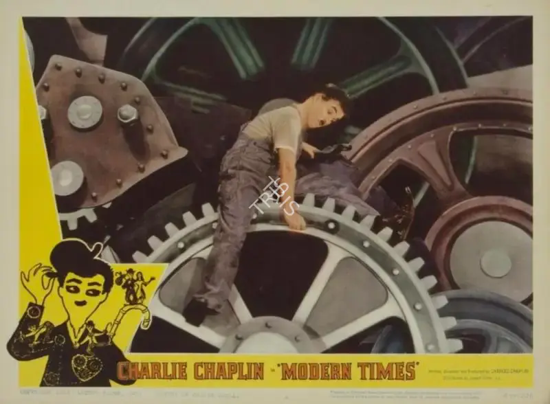 Morgan, Ira H. (Cinematographer), Modern Times, 1936 | Lobby Card | CinemaEducation | 00795070