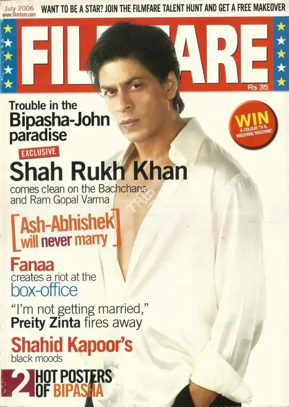 Jitesh Pillaai (Editor), Filmfare, 2006, Magazine