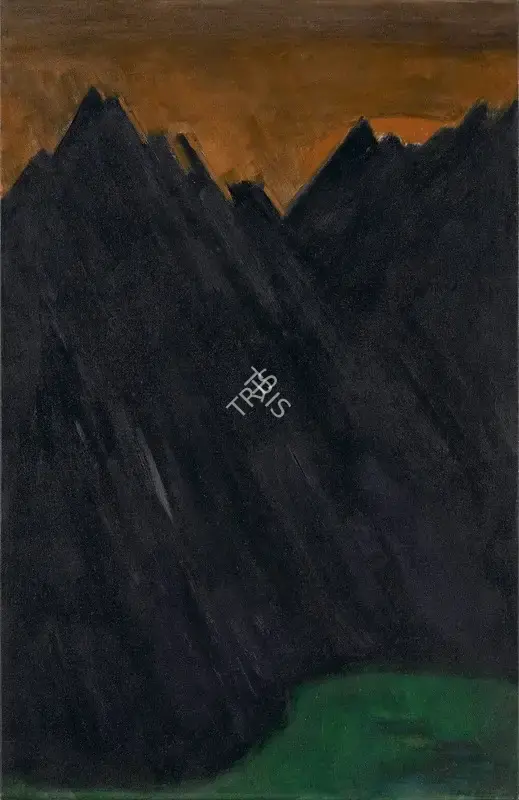 Gade, H.A. (Artist). Darjeeling Sun, 1982 | Painting, AG.Onl/30.04.23, 2023 · Asta Guru