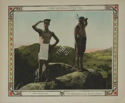 Edward F. Cline (Director), The Paleface, 1922, Lobby card