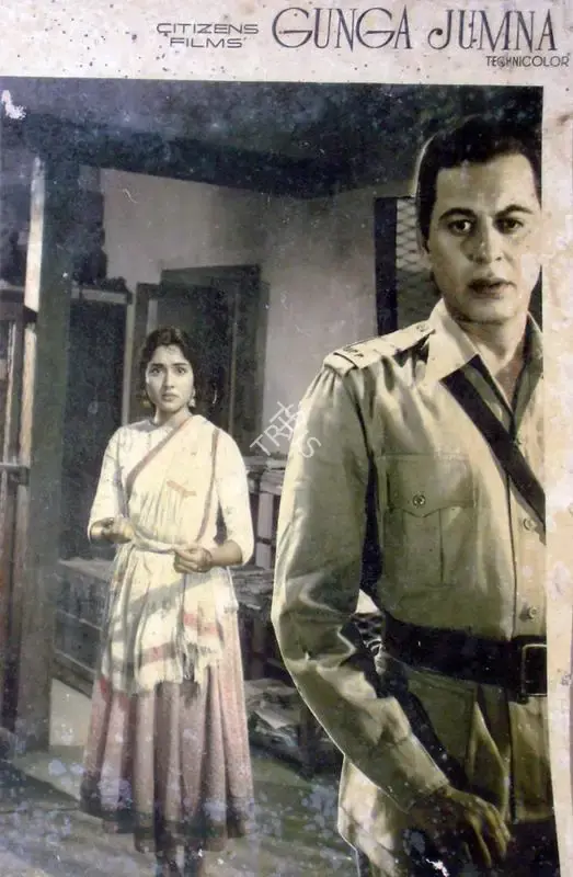 V. Babasaheb (Cinematographer), Gunga Jamuna, 1961, Lobby Card