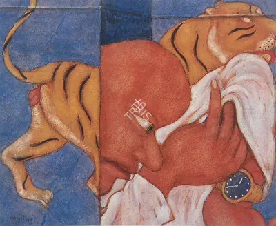Amit Ambalal (Artist), Untitled, 1999, Painting