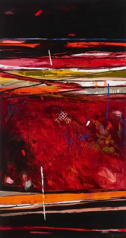 Sujata Bajaj (Artist), Beyond, 2006, Painting