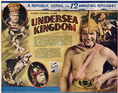 B.Reeves Eason (Director), Undersea Kingdom, 1936, Handbill