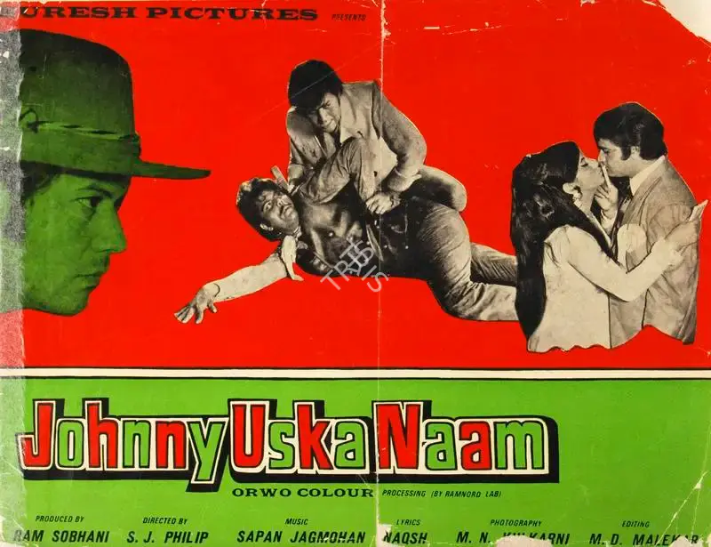 Ram Sobhani (Producer), Johnny Uska Naam, Song-Synopsis Booklet