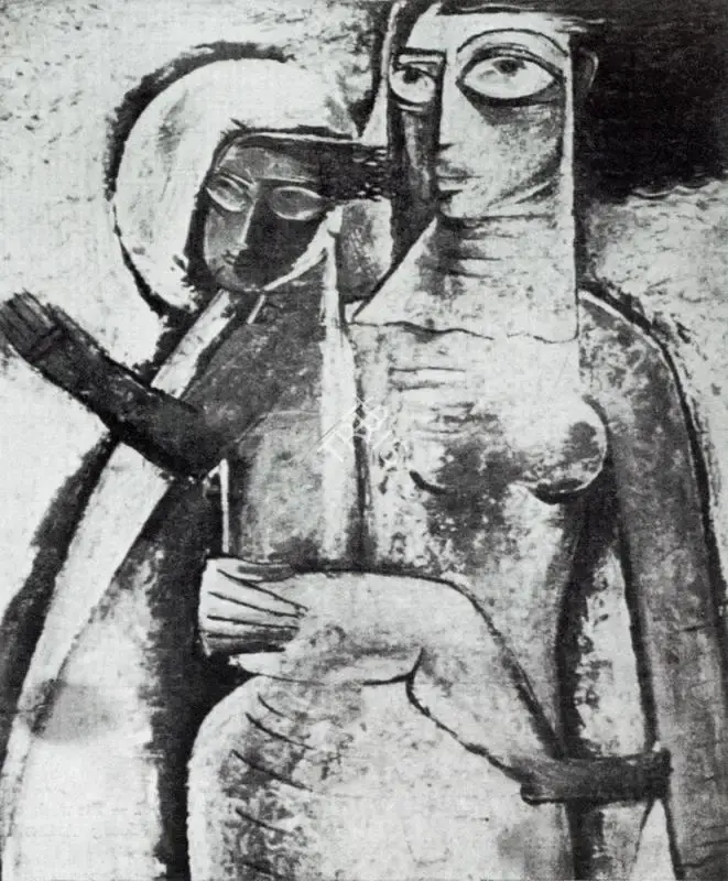 Anthony Doss (Artist), Madonna, Painting