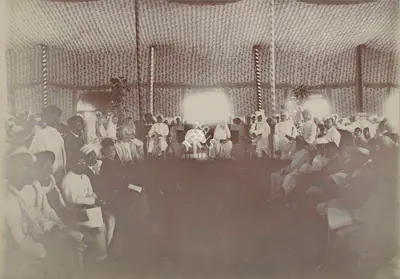 Studio Bourne & Shepherd (Photographic Studio), Presentation of People's Address, 1909, Antiquarian Photograph