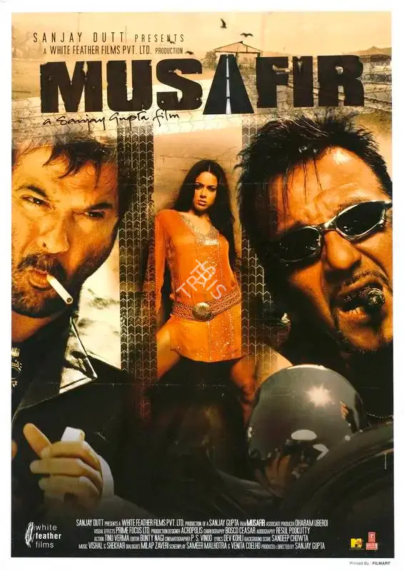 Sanjay Gupta (Producer), Musafir, 2004, Full Sheet Poster