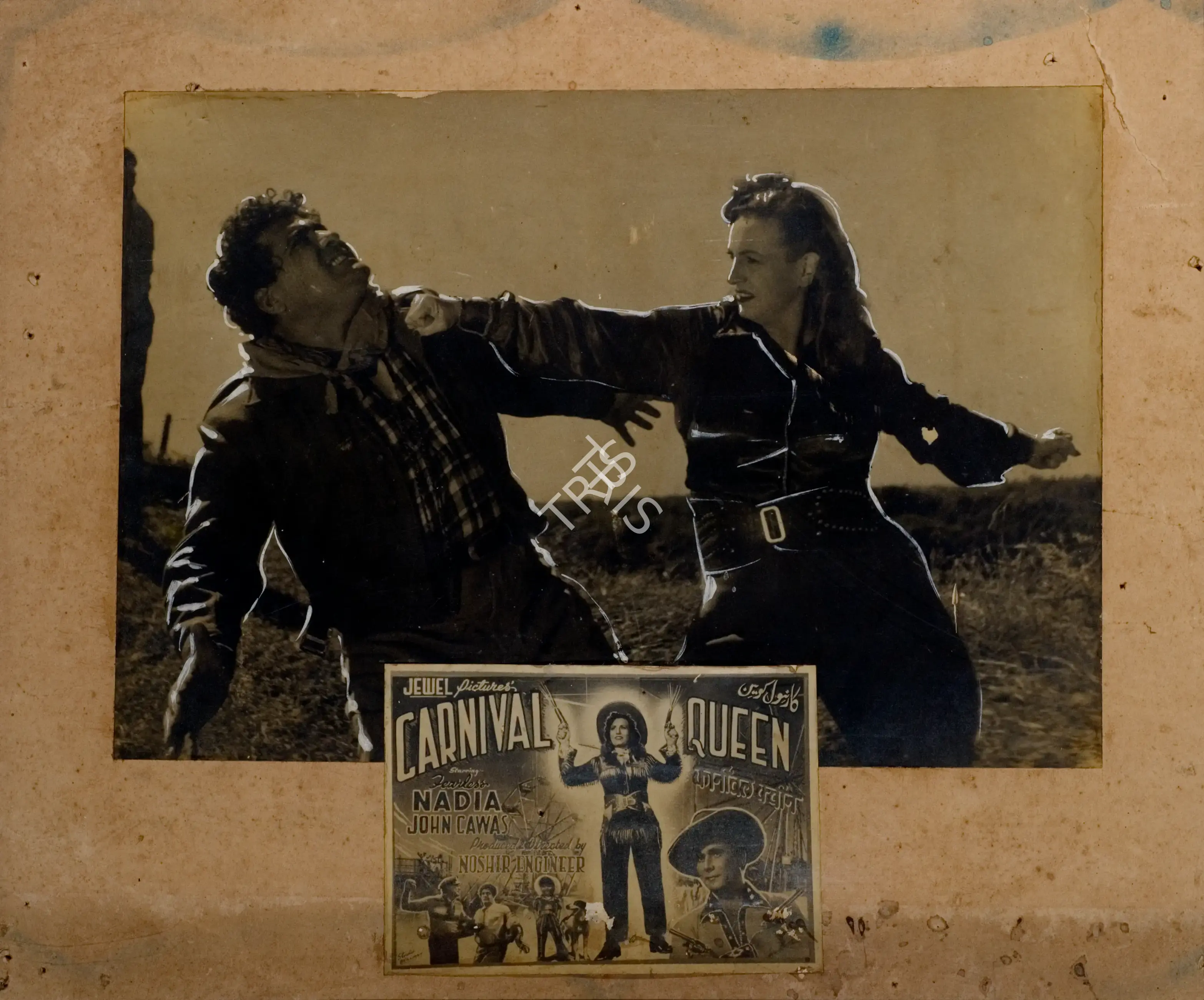 Noshir Engineer (Producer), Carnival Queen, 1955, Photographic Still Mounted on Lobby Card