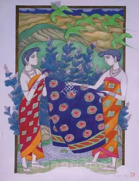 A. Ramachandran (Artist), Untitled, 1999, Painting